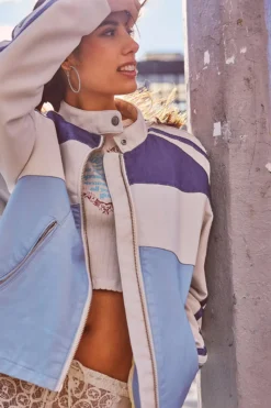 Renee Rapp Ryder Sport Vegan Leather Moto Jacket