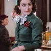 The Marvelous Mrs. Maisel Rachel Brosnahan Green Cropped Jacket