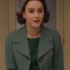 The Marvelous Mrs. Maisel Rachel Brosnahan Green Cropped Jacket