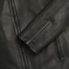 Thompson Leather Moto Jacket Black