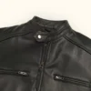 Thompson Leather Moto Jacket BlackThompson Leather Moto Jacket Black