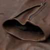 Thompson Leather Moto Jacket brown
