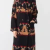 Beth Dutton Yellowstone Kelly Reilly Aztec Coat