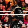 Bianca Belair WWE Wrestle Mania 39 Quilted Leather Jacket.