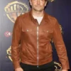 Bradley Cooper A Star is Born Leather Brown Jacket