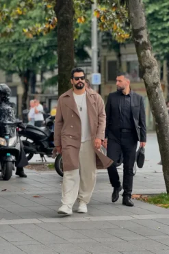 Burak Ozcivit Long Trench Coat