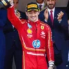Ferrari Charles Leclerc Monaco Grand Prix 2024 Red Jacket