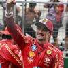 Ferrari Charles Leclerc Monaco Grand Prix 2024 Red Jacket