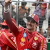 Ferrari Charles Leclerc Monaco Grand Prix 2024 Red Jacket