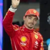 Ferrari Charles Leclerc Monaco Grand Prix 2024 Red Jacket