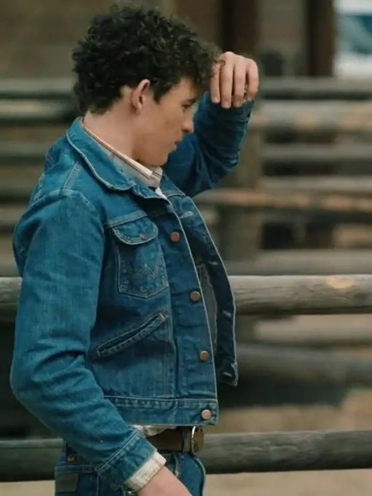 Yellowstone S5 Finn Little Blue Denim Jacket