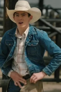 Yellowstone S5 Finn Little Blue Denim Jacket