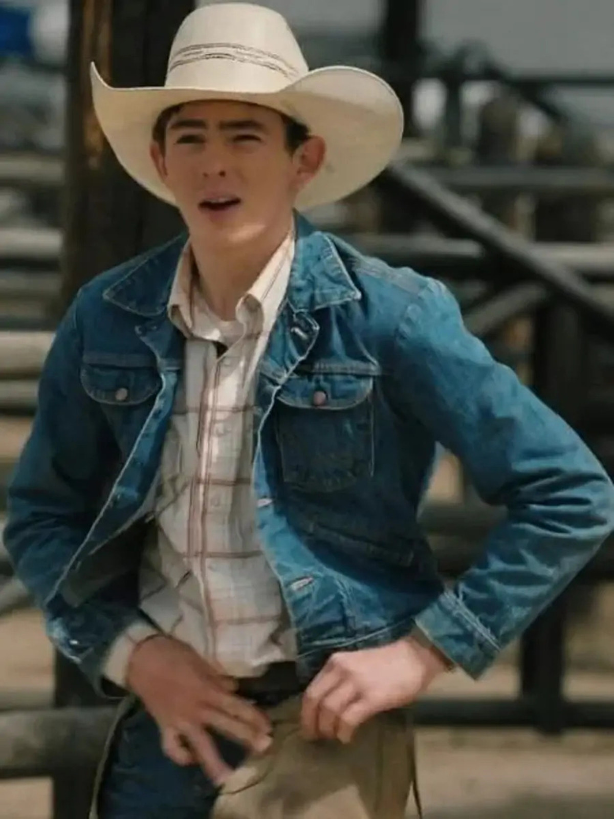 Yellowstone S5 Finn Little Blue Denim Jacket