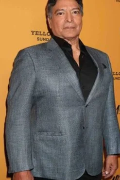 Yellowstone S5 Gil Birmingham Premiere Gray Blazer