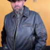 Yellowstone S5 Jake Ream Black Leather Jacket