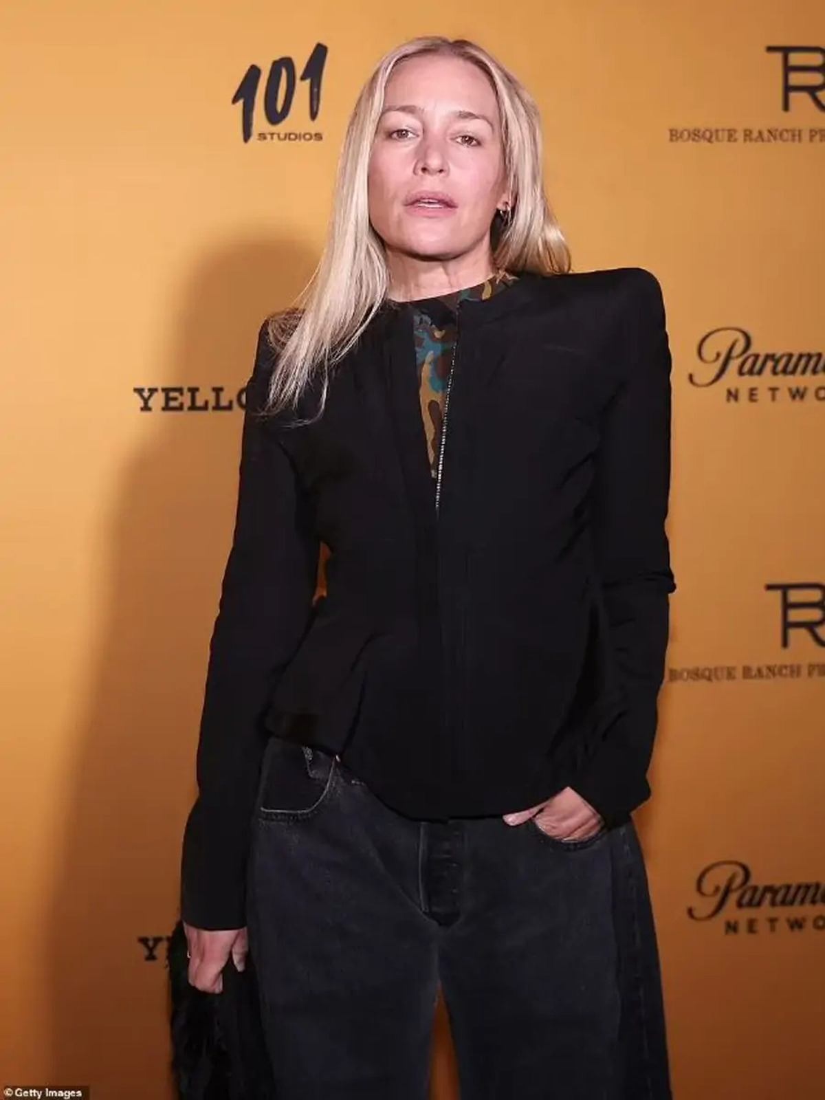 Yellowstone S5 Piper Perabo Premiere Black Jacket