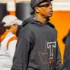 Travis Scott CJ X M&N X University Of Texas Black Hoodie