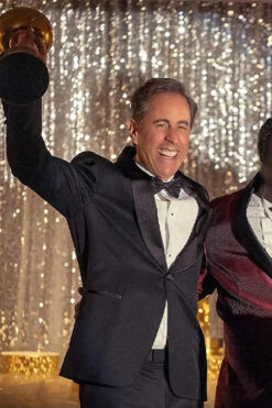Unfrosted 2024 Jerry Seinfeld Black Blazer