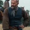 Yellowstone 1923 James Badge Dale Blue Vest