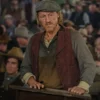 Yellowstone 1923 Jerome Flynn Maroon Wool Vest