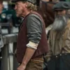 Yellowstone 1923 Jerome Flynn Maroon Wool Vest
