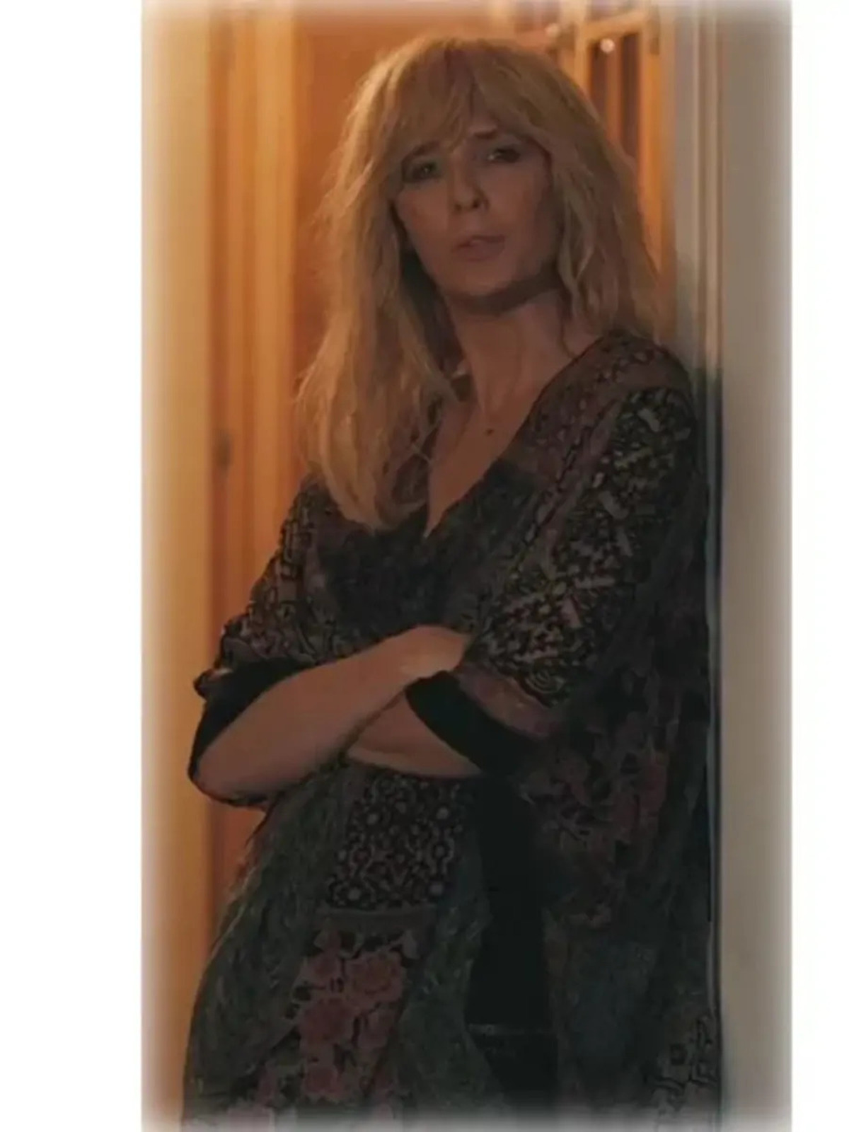 Yellowstone S05 Beth Dutton Printed Kimono Top