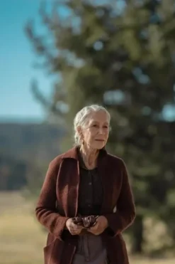 Yellowstone Cara Dutton 1923 Brown Coat