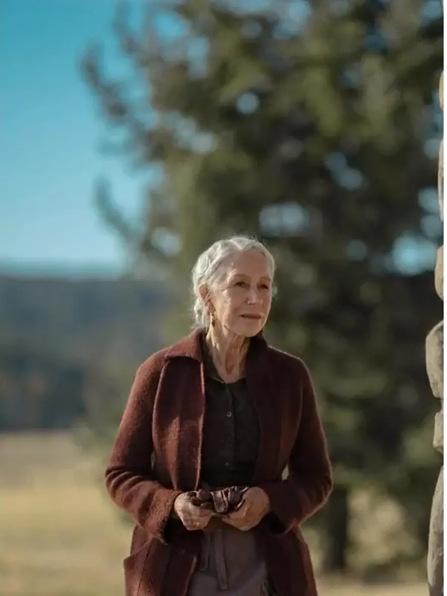 Yellowstone Cara Dutton 1923 Brown Coat