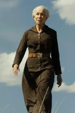 Yellowstone Cara Dutton 1923 Brown Cotton Coat