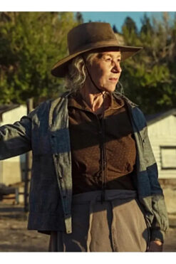 Yellowstone Cara Dutton 1923 Gray Cotton Jacket