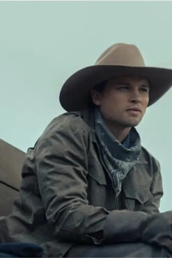 Yellowstone Darren Mann 1923 Gray Cotton Jacket