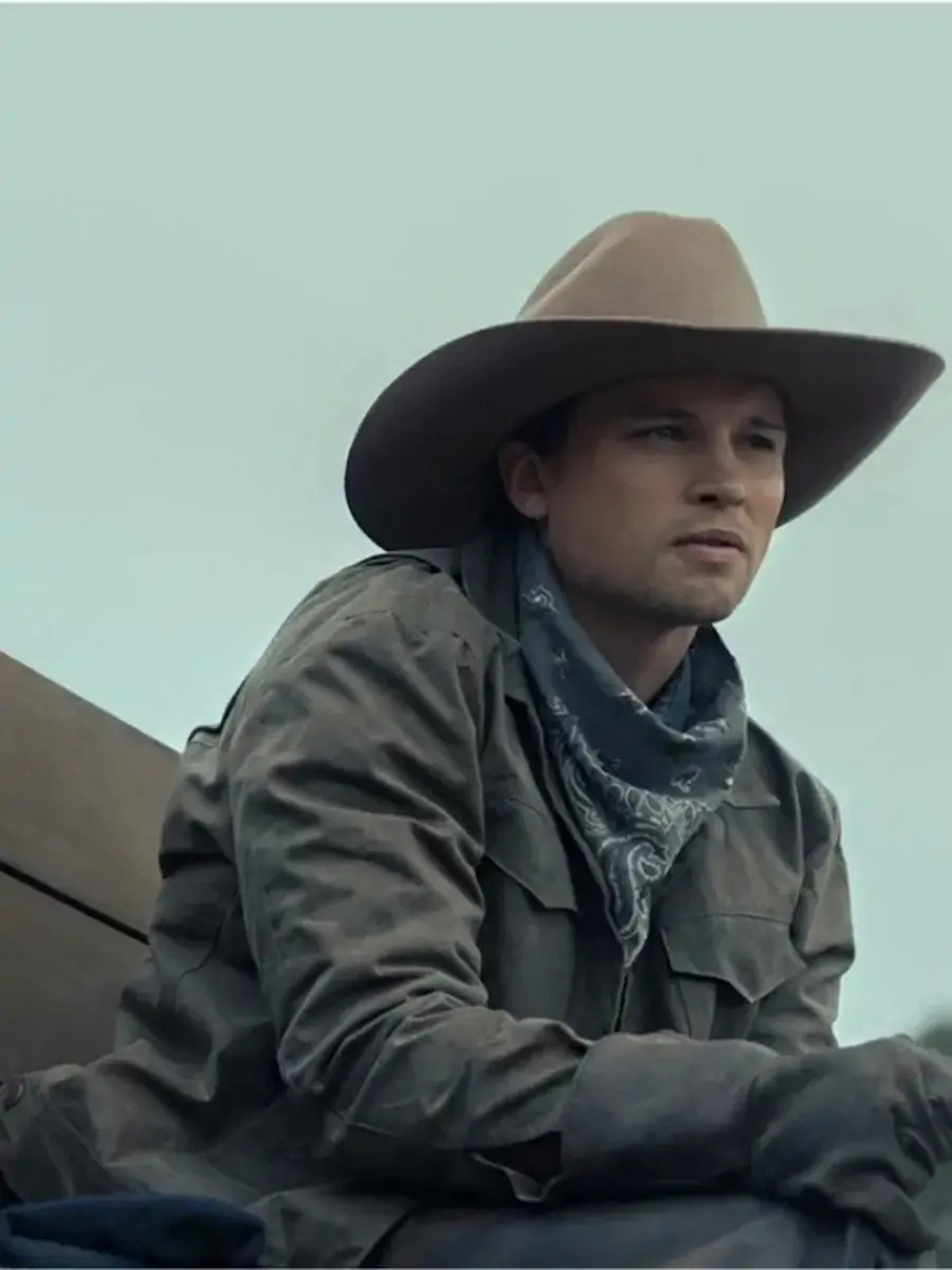 Yellowstone Darren Mann 1923 Gray Cotton Jacket