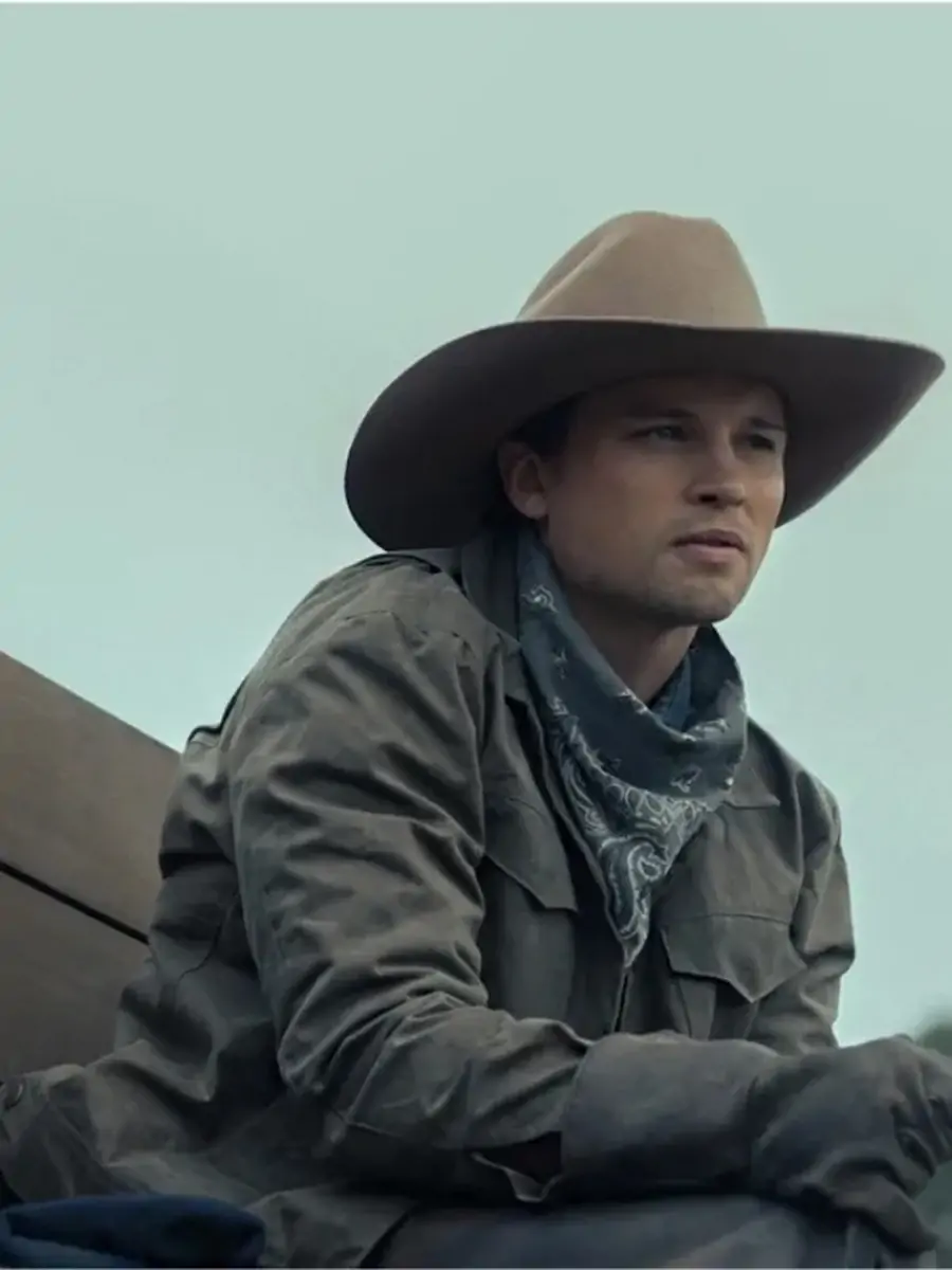 Yellowstone Darren Mann 1923 Gray Cotton Jacket