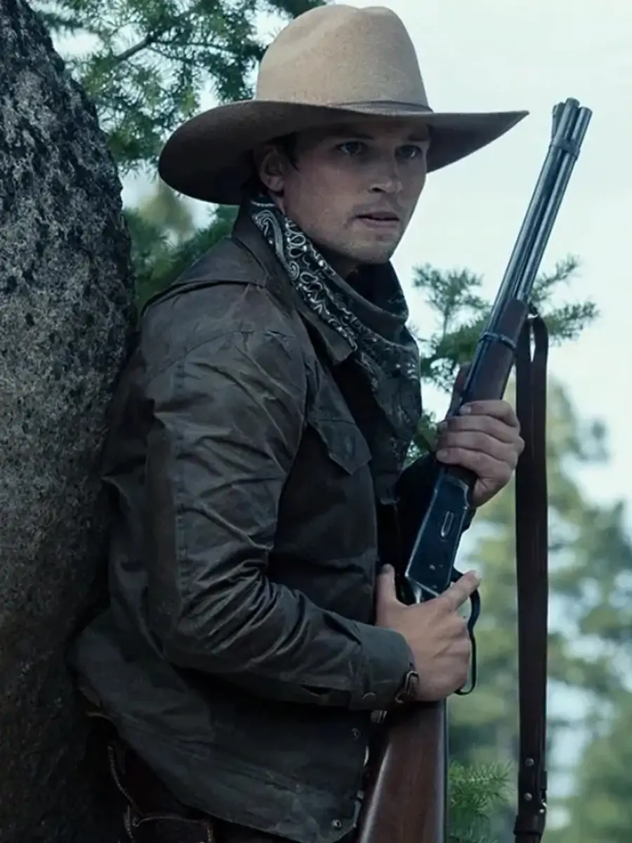 Yellowstone Darren Mann 1923 Gray Cotton Jacket