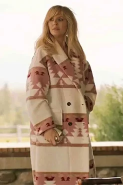 Yellowstone S05 Beth Dutton Printed Coat