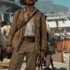 Yellowstone 1923 Spencer Dutton Beige Cotton Jacket