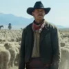Yellowstone 1923 Zane Davis Gray Cotton Jacket
