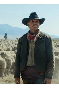 Yellowstone 1923 Zane Davis Gray Cotton Jacket
