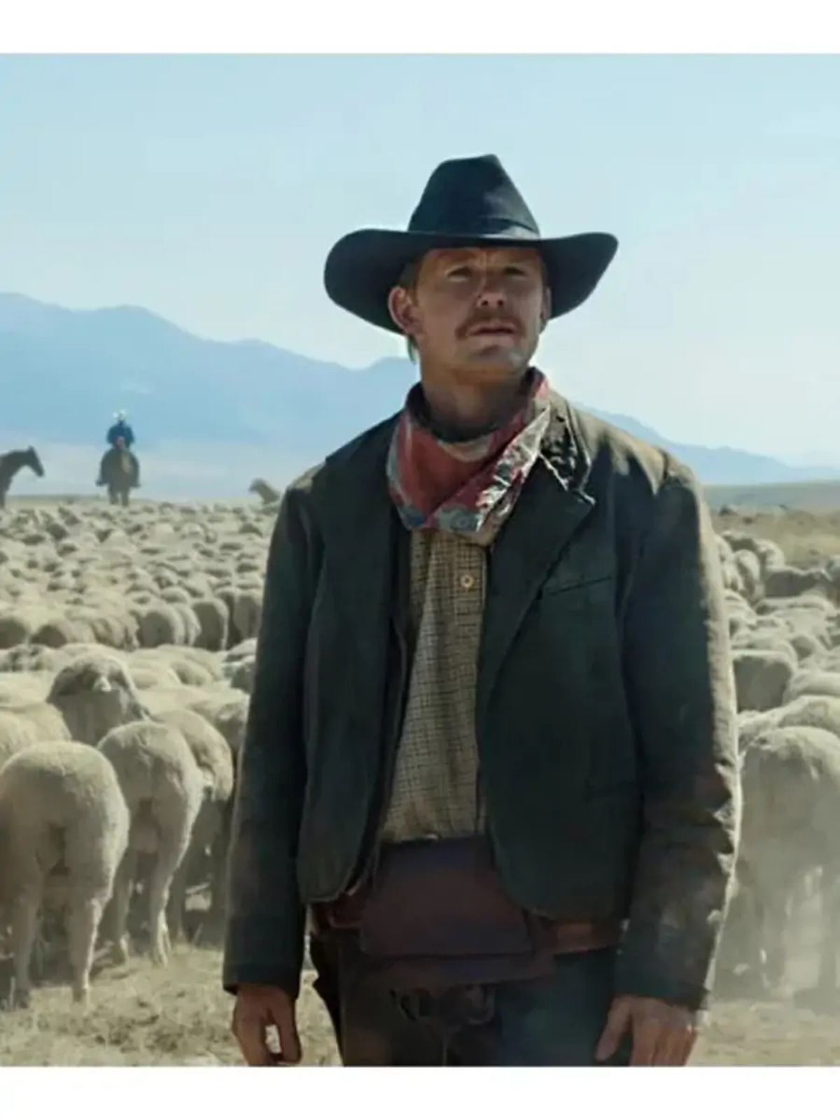 Yellowstone 1923 Zane Davis Gray Cotton Jacket