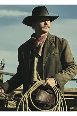 Yellowstone 1923 Zane Davis Gray Cotton Jacket