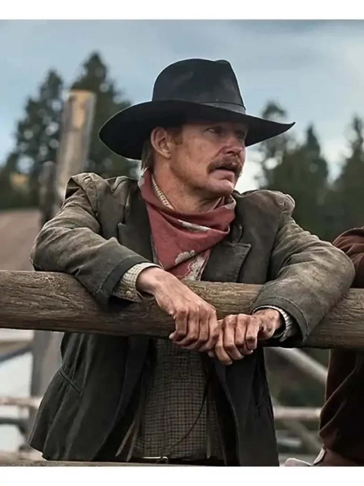 Yellowstone 1923 Zane Davis Gray Cotton Jacket