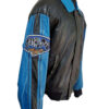 Scooby Doo Black and Blue Bomber Leather Jacket