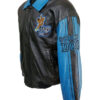 Scooby Doo Black and Blue Bomber Leather Jacket