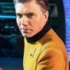 Anson Mount Star Trek Discovery Yellow Leather Jacket