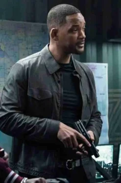 Bad Boys Ride or Die Mike Lowrey Black Leather Jacket
