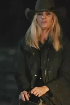Yellowstone S5 Beth Dutton Black Cotton Jacket