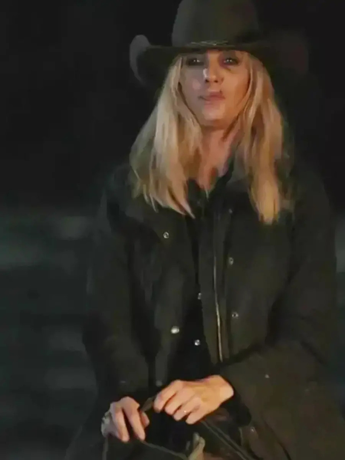 Yellowstone S5 Beth Dutton Black Cotton Jacket