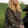 Yellowstone S5 Beth Dutton Floral Coat