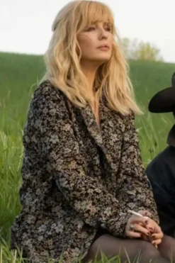 Yellowstone S5 Beth Dutton Floral Coat