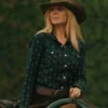 Yellowstone S5 Beth Dutton Printed Cotton Shirt